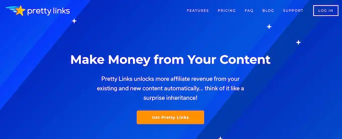 O plug-in de afiliados Pretty Links para WordPress
