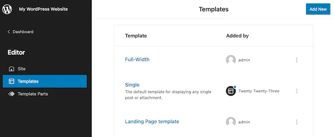 Um tema WordPress baseado em blocos A block-based WordPress theme