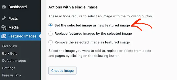 Editarea în bloc a imaginilor prezentate WordPress Bulk editing WordPress featured images