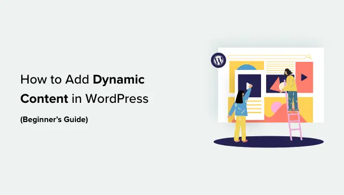 Agregar contenido dinámico en WordPress Adding dynamic content in WordPress