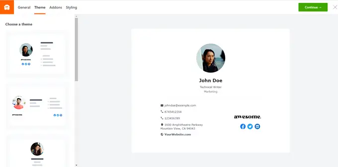 电子邮件签名生成器 email signature builder