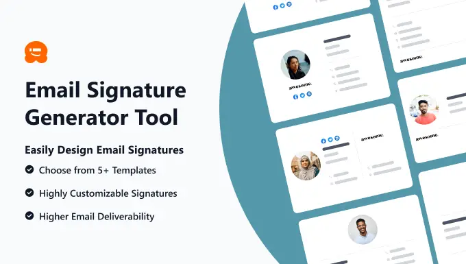 宣布电子邮件签名生成器工具 announcing email signature generator tool