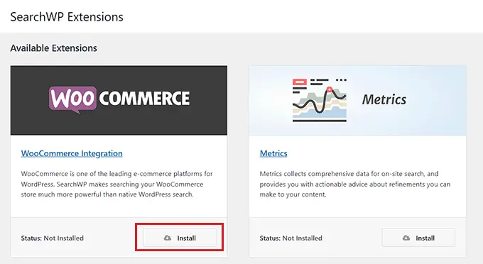 安裝 WooCommerce 集成擴展 Install WooCommerce integration extension