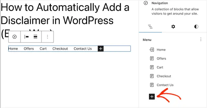 將頁面鏈接添加到 WordPress 菜單 Adding page links to a WordPress menu