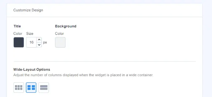 Sesuaikan tampilan postingan yang paling banyak dikomentari Customize widget design