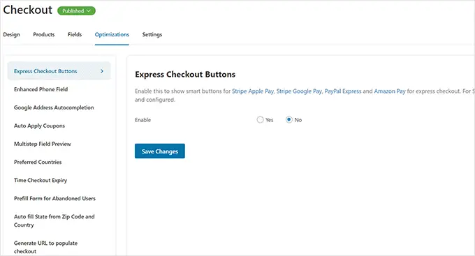 การเพิ่มประสิทธิภาพหน้าชำระเงิน Checkout page optimizations