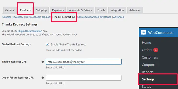 เปลี่ยนเส้นทางหน้าขอบคุณใน WooCommerce Redirect thank you page in WooCommerce