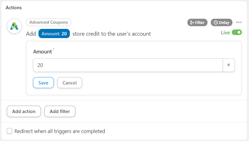 magazin-credit-amount - Cupoane avansate Entering a store credit amount.
