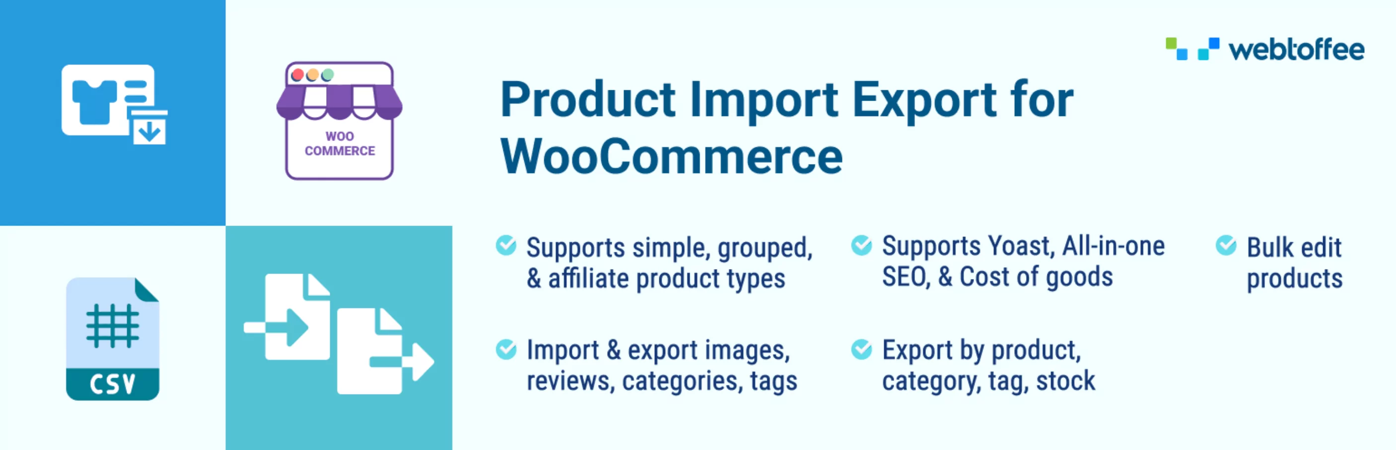 Importación y exportación de productos para WooCommerce