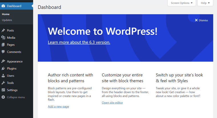 แนะนำ WordPress 6.3