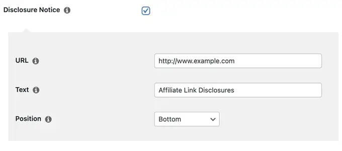 Pemberitahuan Pengungkapan Tautan Cantik Pretty Links Disclosure Notice