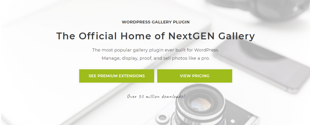 Плагин NextGen Gallery WordPress-мин.