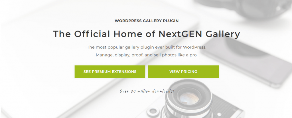 NextGenGalleryWordPressプラグイン-分