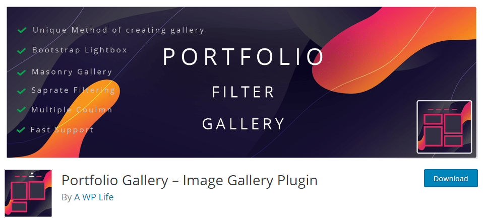 Portfolio Filter Gallery-นาที
