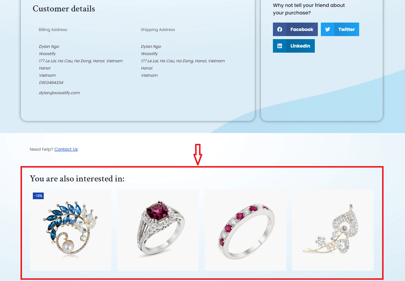 WooCommerce يضاعف ويبيع العابر