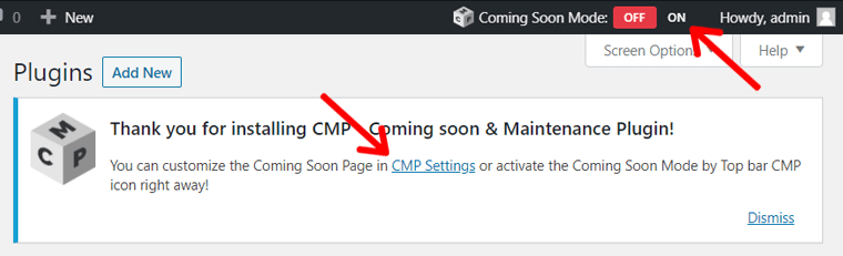 Enable Coming Soon Mode in WordPress