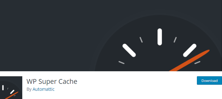 Plugin WP Super Cache pentru site-ul web