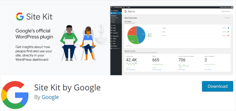 Site Kit by Google Plugin for Analytics and Search Console Integration