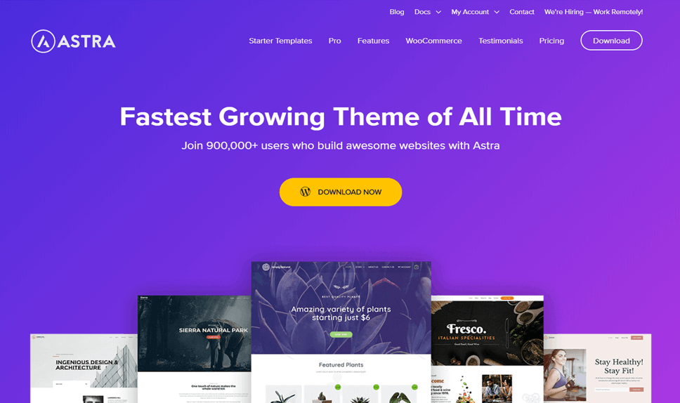 Astra Free Responsive WordPress Theme