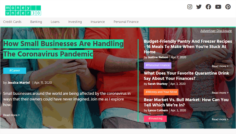 30 Yaş Altı Para Finans Blogu Farklı Blog Türleri