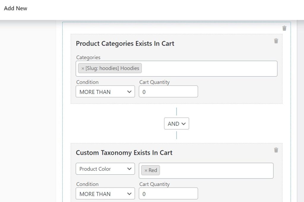 red-hoodies-coupon - アドバンスクーポン Merge with 'Custom Taxonomy Exists In Cart'