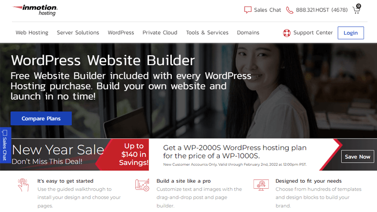 InMotion Website Builder