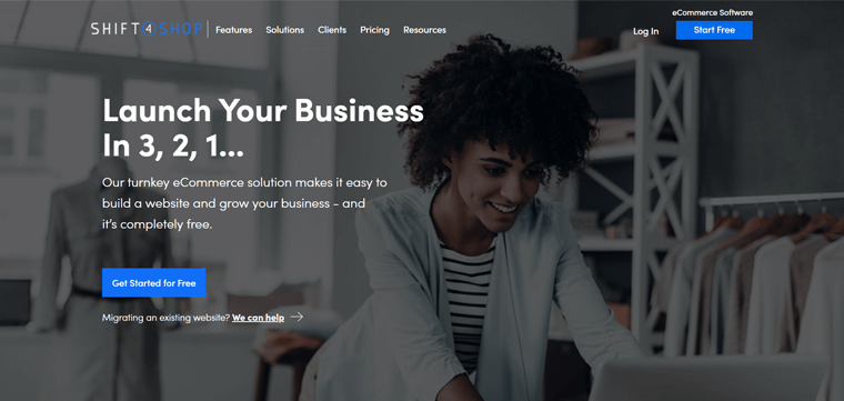 Shift4Shop منصة بناء المتجر على الإنترنت