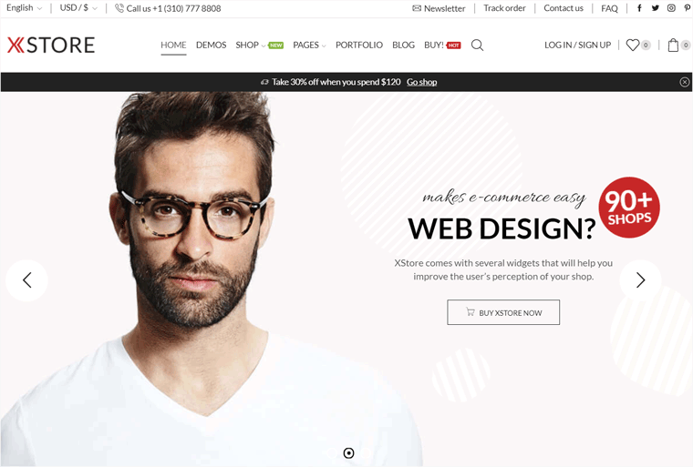 Xstore WooCommerce-Thema