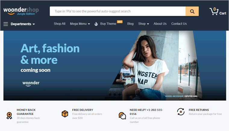 WoonderShop WooCommerce-Theme
