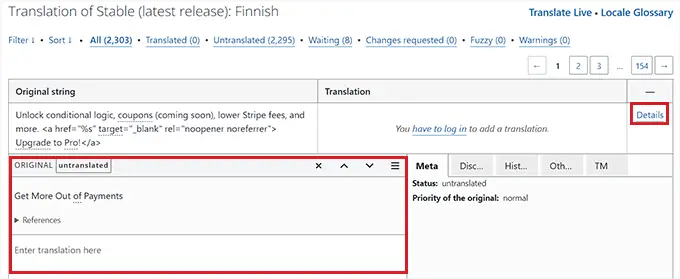 Übersetzungs-Plugin Translate plugin