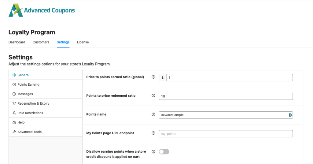 スクリーンショット-2023-07-17-at-44147-AM - アドバンス クーポン Advanced Coupons' Loyalty Program settings