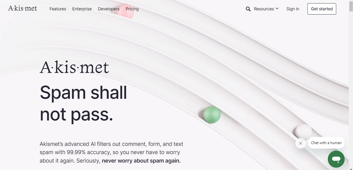 最佳 WordPress 主题 - Akismet