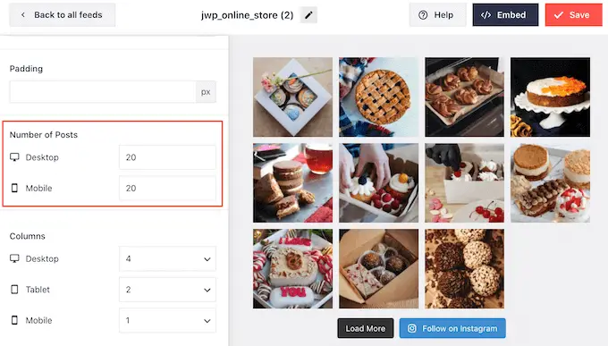 Mobil cihazlarda farklı sayıda Instagram gönderisi nasıl gösterilir? How to show a different number of Instagram posts on mobile