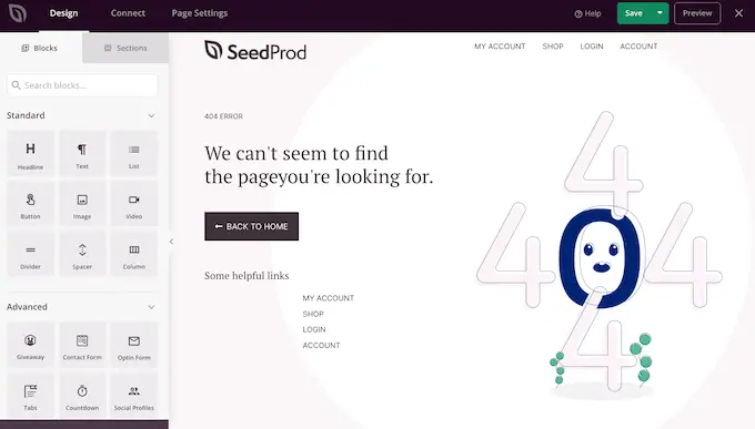 WordPress 웹사이트를 위한 사용자 정의 404 페이지 구축 Building a custom 404 page for your WordPress website