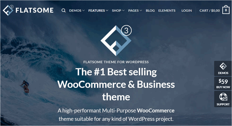 قالب وورد بريميوم مسطح