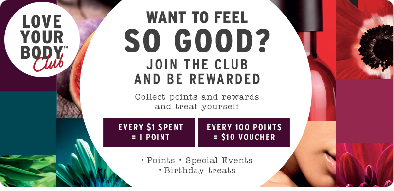 Love Your Body Club by The Body Shop 