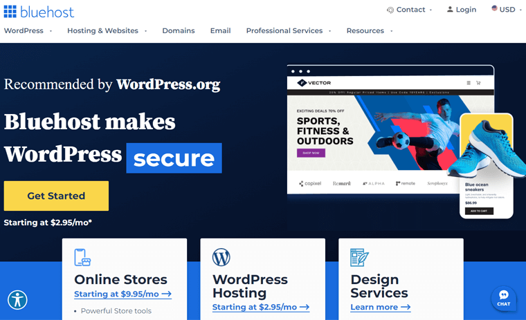 Bluehost WordPress 호스팅