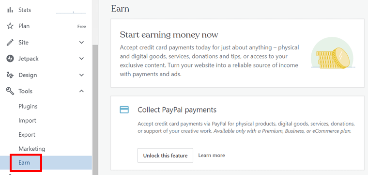 WordPress.com Kontrol Panelinde Sayfa Kazanın