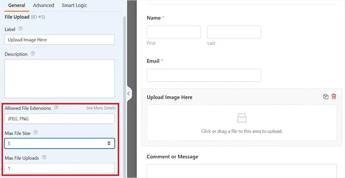 配置字段设置 Configure field settings