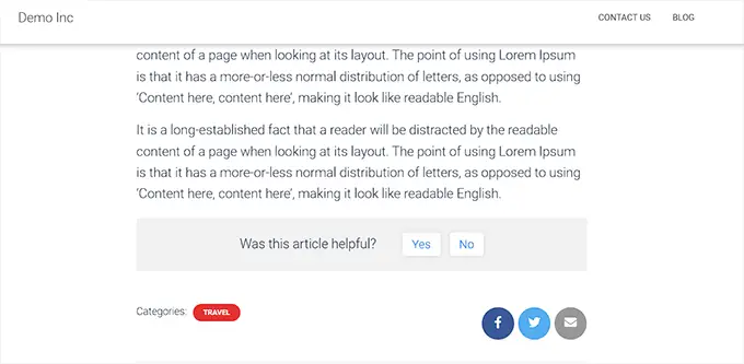 이 글이 도움 되었나요? 즉각적인 Was this article helpful? prompt