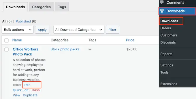 Uzyskiwanie linku do zakupu produktu cyfrowego Getting a purchase link for a digital product