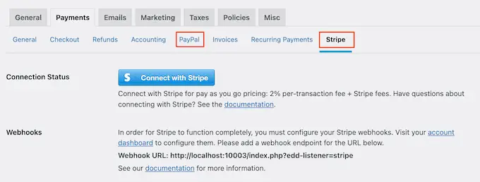 Dodanie bramki płatniczej Stripe do witryny ze zdjęciami stockowymi Adding a Stripe payment gateway to a stock photo website