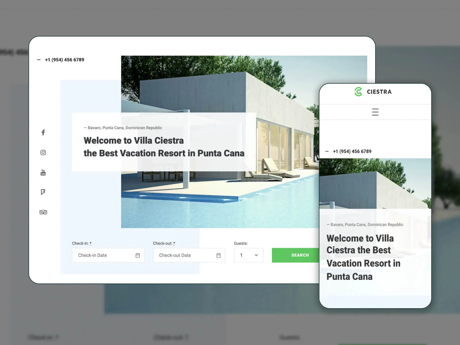 Imagen de Ciestra: tema de WordPress elegante y profesional para sitios web de reservas en una gama de colores gris, blanco fantasma, gris claro, gris oscuro y gris pizarra oscuro