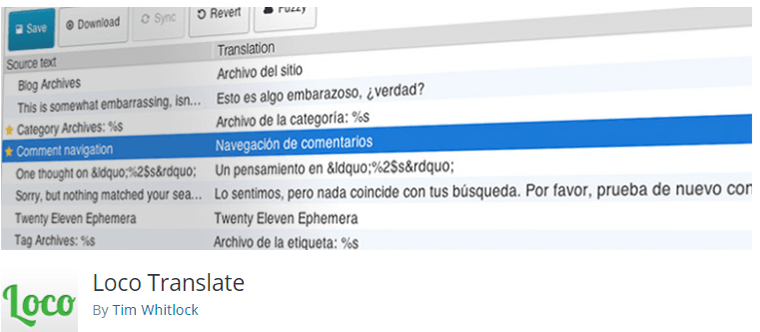 Плагин Loco Translate
