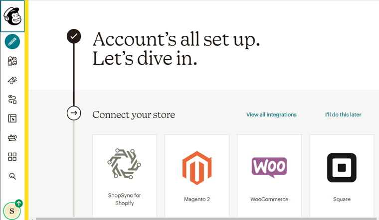 Mailchimp E-posta Pazarlama Platformu Panosu