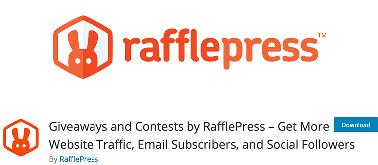 RafflePress - bestes Giveaway-WordPress-Plugin