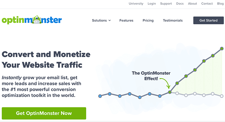 OptinMonster - leistungsstarke WordPress-Software zur Lead-Generierung