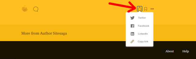 Partajare socială pe mediu