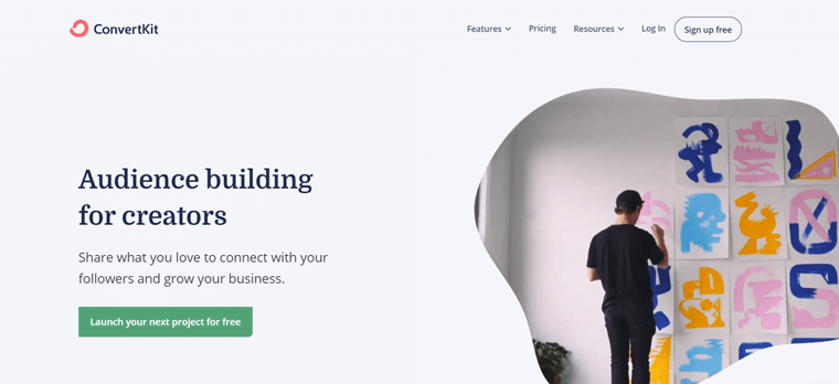Outil de marketing par e-mail ConvertKit pour les créateurs en ligne