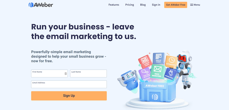 Outil AWeber pour le marketing par e-mail